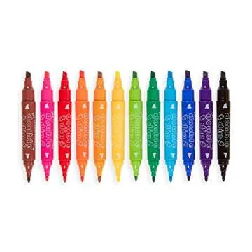 OOLY Double Dip Scented Markers Set of 12 for Kids