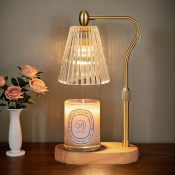 Candle Warmer Lamp with Timer & Adjustable Height