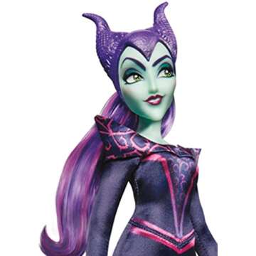 Disney Villains Maleficent Fashion Doll, Accessories and Removable Clothes, Disney Villains Toy for Kids 5 Years and Up