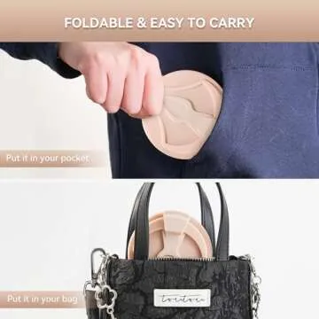 12oz Collapsible Cup for Traveling, Collapsible Silicone Travel Cup for Hot and Cold Drinks, Leak Proof Silicone Folding Travel Coffee Mug for Camping & Hiking, BPA Free Pink