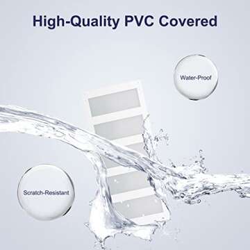 SmartStandard Glass Barn Door - Elegant, Durable & Easy Assembly