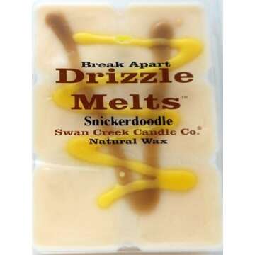 Swan Creek Candle Soy Drizzle Melt 4.75 Oz. - Snickerdoodle by Swan Creek Candle