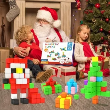 Hiwawind Magnetic Blocks STEM Toys for Kids 3+