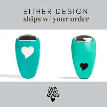 We Love Eyes - Focused Eye Roll - Tone, de-puff, & relax tired eyes. Hot compress for massaging meibomian glands. Fingertip precision.