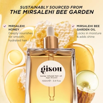 Gisou Honey Infused Hair Oil for Deep Nourishment