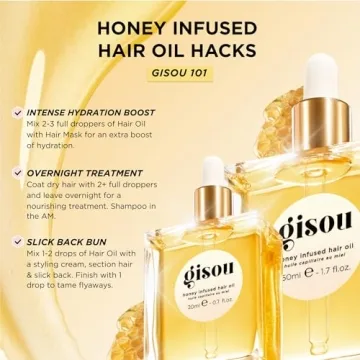 Gisou Honey Infused Hair Oil for Deep Nourishment