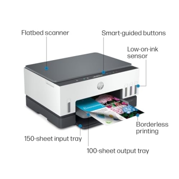 HP Smart-Tank 6001 Wireless All-in-One Printer with Ink
