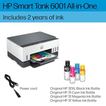 HP Smart-Tank 6001 Wireless All-in-One Printer with Ink