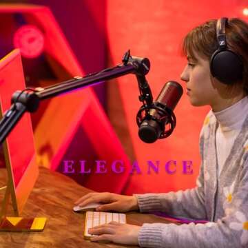 IXTECH Adjustable Microphone Boom Arm for Podcasting