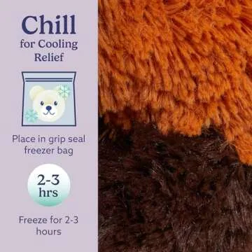 Warmies Red Panda - Microwavable Weighted Plush Comfort