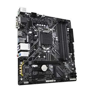 GIGABYTE B365M DS3H (LGA1151/Intel/Micro ATX/USB 3.1 Gen 1 (USB3.0) Type A/DDR4/Motherboard), 10.43 x 10.43 x 2.12 inches
