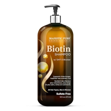 Majestic Pure Biotin Shampoo for Hair Growth & Nourishment