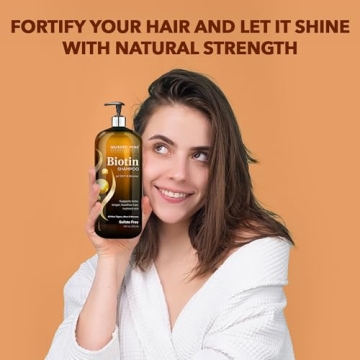 Biotin Shampoo for Hair Growth by Majestic Pure