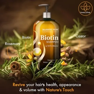 Biotin Shampoo for Hair Growth by Majestic Pure