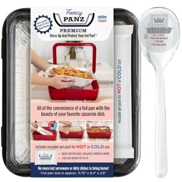 Fancy Panz Premium Serving Tray Elegant Foil Pan Carrier