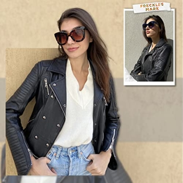 Trendy Butterfly Sunglasses for Women in Tortoise Brown