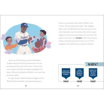 The Story of Jackie Robinson: An Inspiring Biography for Young Readers (The Story of Biographies)