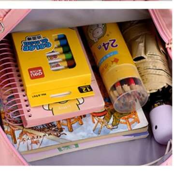 Festa Park Cute Cool Backpack for Teens Girls, Ita Bag Kawaii Backpack with Kawaii Pins Accessories for Christmas Gifts (Pink)…