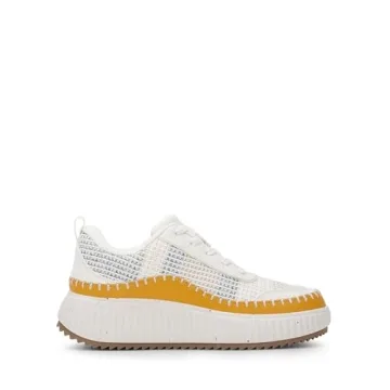 DREAM PAIRS Women Chunky City Tweed Comfortable Casual Platform Fashion Sneaker