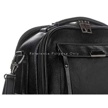 CRAFTMEMORE 2 Sets 1" Swivel Snap Hooks Lobster Clasp Push Gate Fashion Clips with 1" D Rings Bag Craft Accessories FSD2 (Silver, 1 Inch)