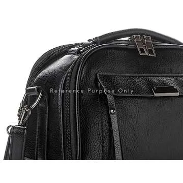 CRAFTMEMORE 2 Sets 1" Swivel Snap Hooks Lobster Clasp Push Gate Fashion Clips with 1" D Rings Bag Craft Accessories FSD2 (Silver, 1 Inch)