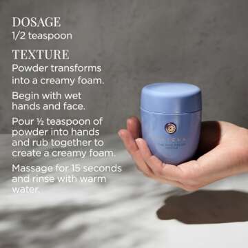 Tatcha The Rice Polish Gentle: Daily Non-Abrasive Exfoliator for Dry Skin to Reduce Appearance of Fine Lines, 60 grams | 2.1 oz