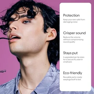 Loop Experience 2 Ear Plugs for Music Festivals & Concerts