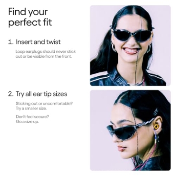 Loop Experience 2 Ear Plugs for Music Festivals & Concerts