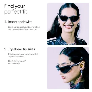 Loop Experience 2 Ear Plugs for Music Festivals & Concerts