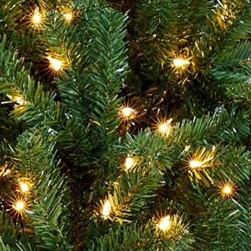 Yaheetech 6Ft Pre-lit Spruce Tree with 300 Lights