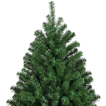 Yaheetech 6Ft Pre-lit Spruce Tree with 300 Lights