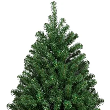 Yaheetech 6Ft Pre-lit Spruce Tree with 300 Lights