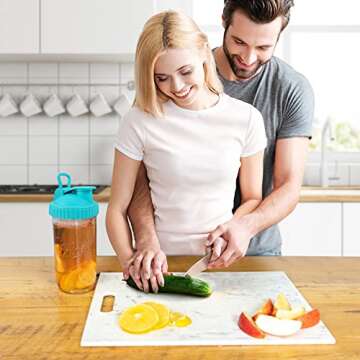 seewavom Mason Jar Lid Seal Large Lemon Coffee Tea Jam Mason Jar Handle Lid,Easy Pouring Spout