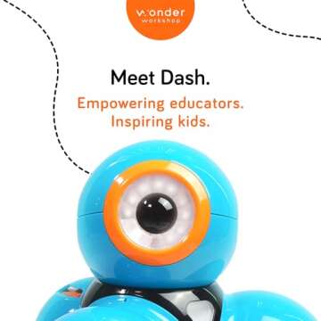 Wonder Workshop Dash Robot Wonder Pack – Coding Educational Bundle for Kids 6+ – Free STEM Apps ...