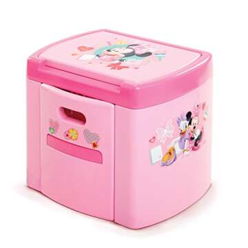 Minnie Mouse Happy Helpers Pop Up Pretend Activity Table Set with One Chair, Pink