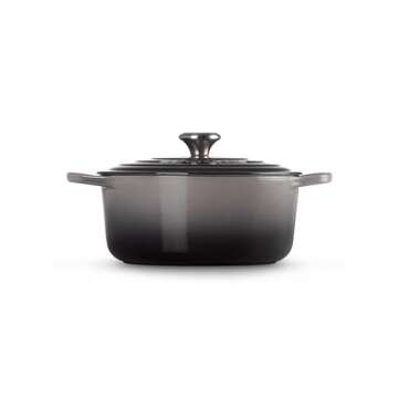 Le Creuset Enameled Cast Iron Signature Round Dutch Oven, 7.25 qt., Oyster