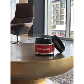 fave4 hair Matte Made Shaping Cream for Men, Lightweight Pomade Finish for Styling, 1.7 fl oz