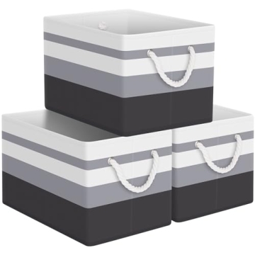 StorageTastic Collapsible Storage Bins - Large Organizers with Handles