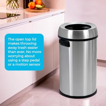Stylish Simpli-Magic 65L Trash Can for Easy Waste Disposal