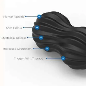 Spacer Mobility EI8HTBALL - Myofascial Release Peanut Massage Ball for Feet and Body Recovery