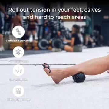 Peanut Massage Ball for Muscle Recovery and Pain Relief