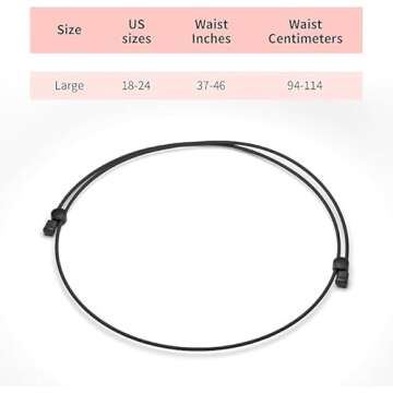 KAGM 2pcs Adjustable Band,crop band for tucking shirts,Shirt Stays Belt for Men/Women (Mix-large)