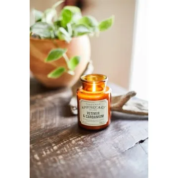 Paddywax Vetiver & Cardamom Scented Candle 8-Ounce