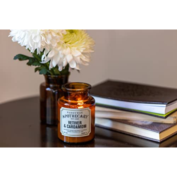 Paddywax Vetiver & Cardamom Scented Candle 8-Ounce