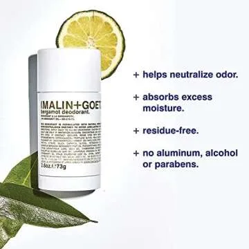 Malin + Goetz Bergamot Deodorant for Sensitive Skin