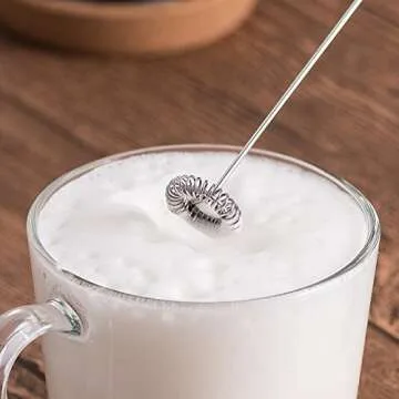 ROMAUNT Handheld Milk Frother for Perfect Lattes