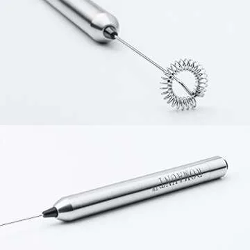 ROMAUNT Handheld Milk Frother for Perfect Lattes