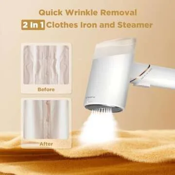 Plavogue Travel Steamer for Clothes - Portable & Compact