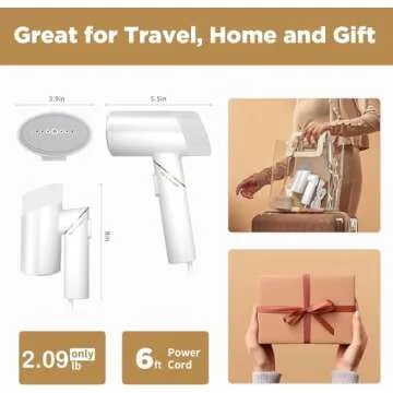 Plavogue Travel Steamer for Clothes - Portable & Compact