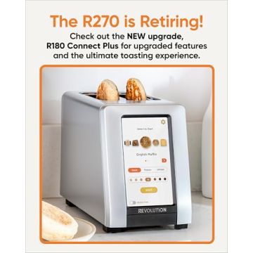 Revolution R270 High-Speed Touchscreen Toaster - Perfect for All Breads
